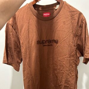 Supreme Brown Beaded Tee